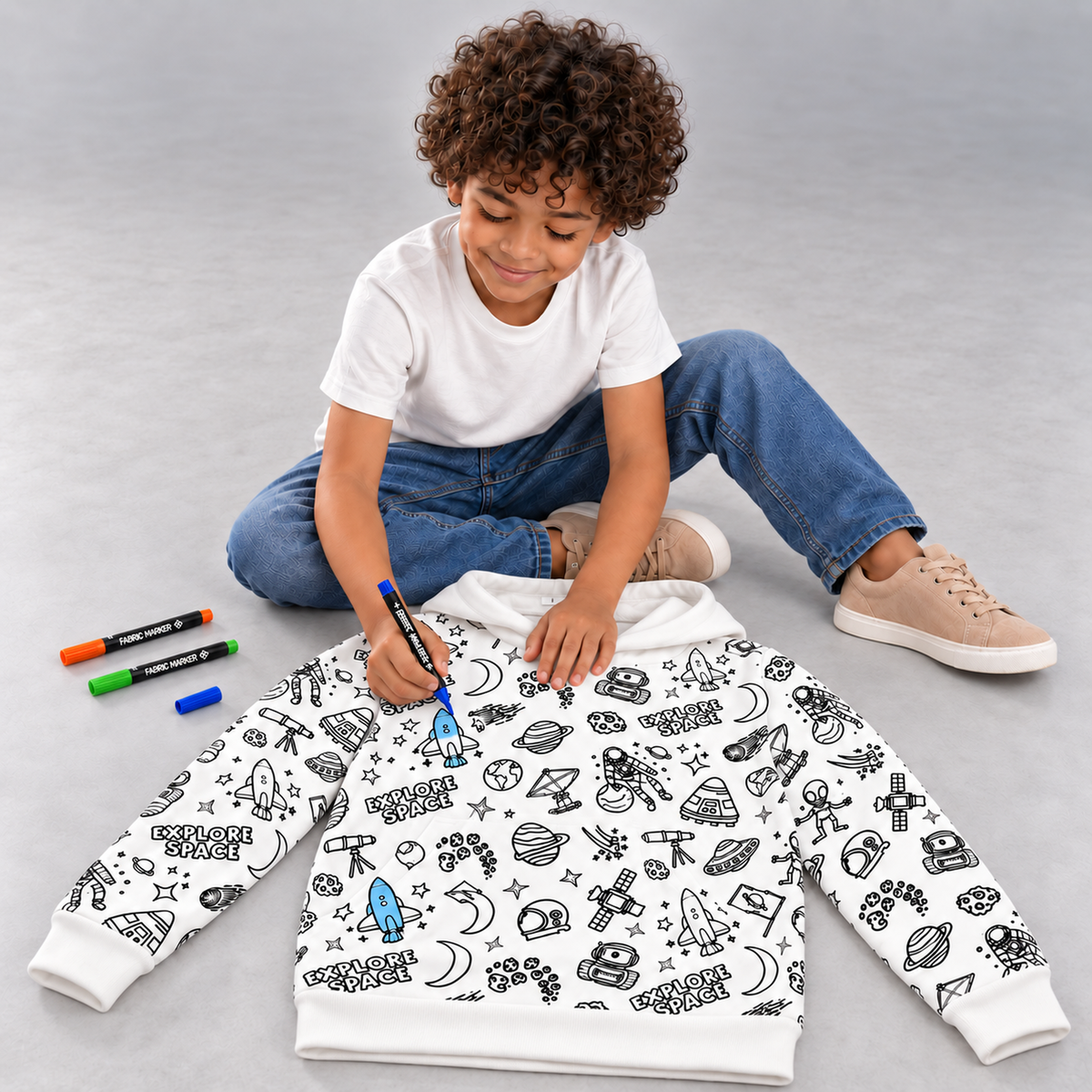 Space Creative Hoodie