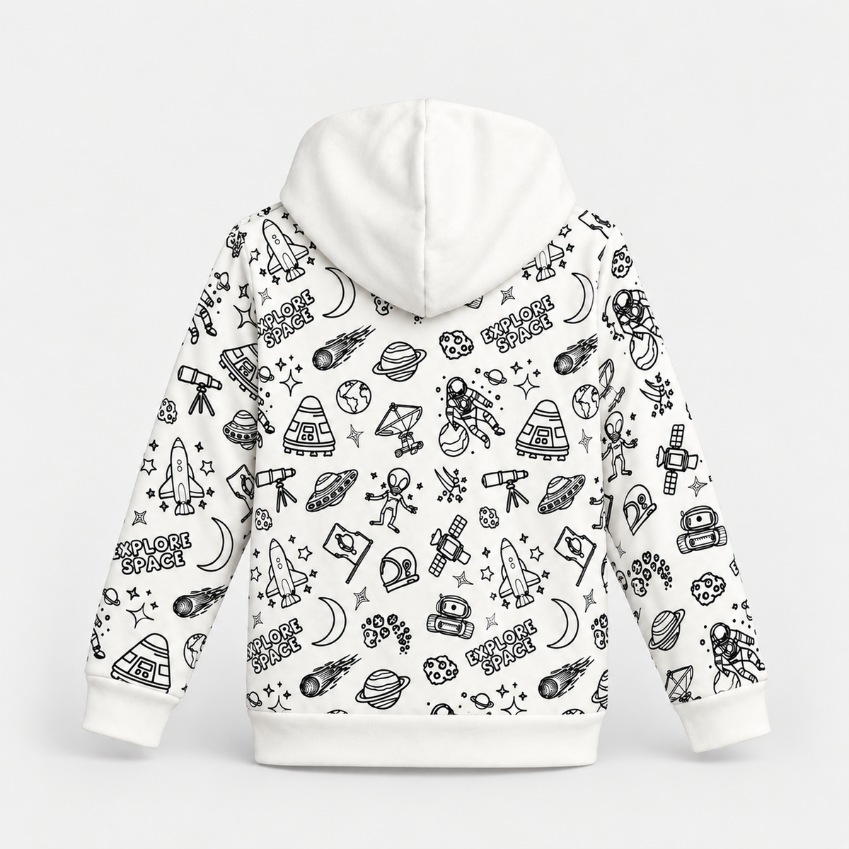 Space Creative Hoodie