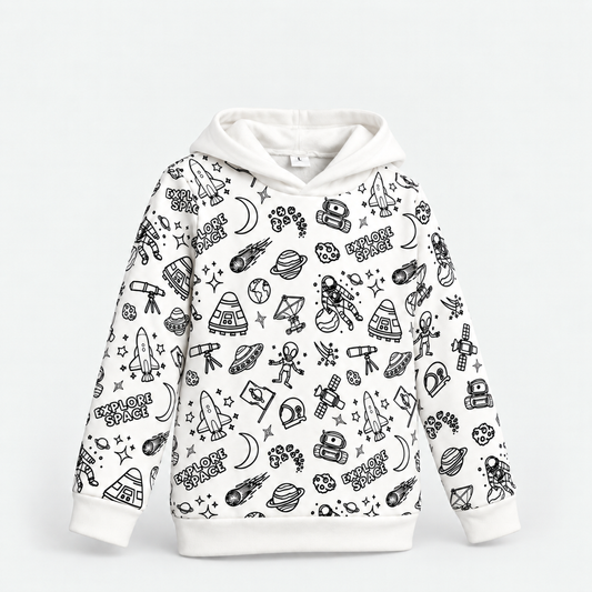 Space Creative Hoodie